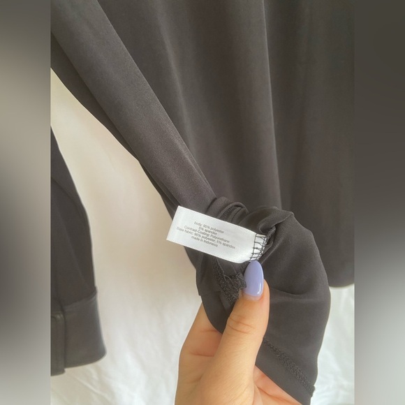 Lane Bryant Black Casual leather Button Down Shirt Size 18/20 NEW - Picture 6 of 12